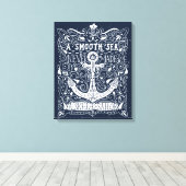Een Skill Sailor Canvas Afdruk (Insitu (Houten vloer))