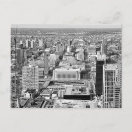 Een skyline-uitzicht van Philadephia Briefkaart