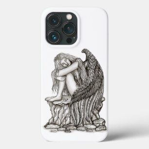 Een slapende engel op de Stone iPhone 13 Pro Hoesje