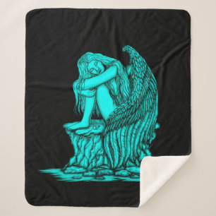 Een slapende engel op de Stone Sherpa Deken