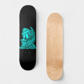 Een slapende engel op de Stone Skateboard (Voorkant)