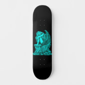 Een slapende engel op de Stone Skateboard (Voorkant)
