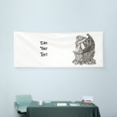 Een slapende engel op de Stone Spandoek (Beurs)