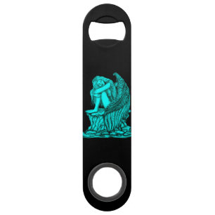 Een slapende engel op de Stone Speed Flessenopener