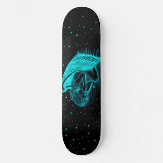 Een slapende engel skateboard (Voorkant)