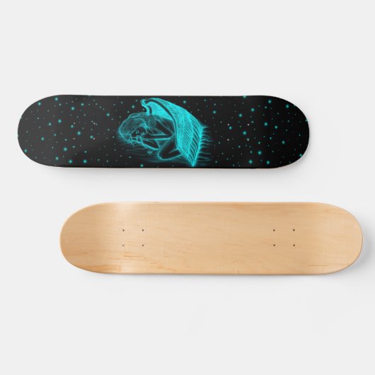 Een slapende engel skateboard (Horizontaal)