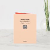 Een slechte daad is een raadsel kaart (Achterkant)