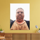 Een slechte dag hebben canvas afdruk (Insitu (Woonkamer))