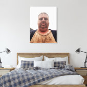 Een slechte dag hebben canvas afdruk (Insitu (Slaapkamer))
