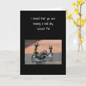 Een slechte dag kaart (Gele Bloem)