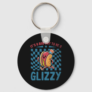 Een slechte dag om een glizzy 4 juli te zijn sleutelhanger