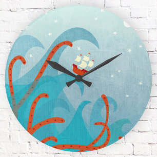 Een slechte dag voor de zeelieden grote klok