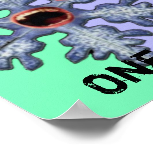 Een slechte Snowflake! Poster (Hoek)