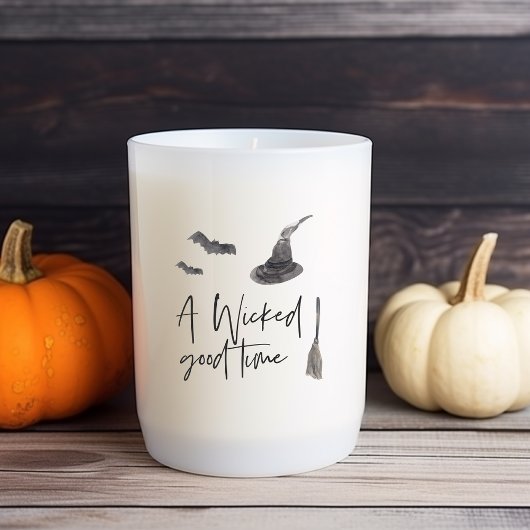 Een slechte tijd | Happy Halloween Vierkante Sticker