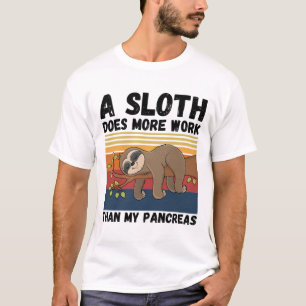 Een sleuf werkt meer dan mijn pancreas t-shirt