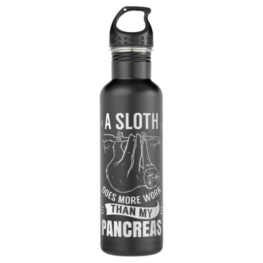 Een sleuf werkt meer dan mijn pancreasdiabetes ik waterfles (Voorkant)