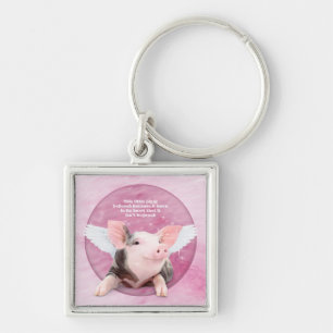 Een Sleutelhanger met een geërgerd vermoeden