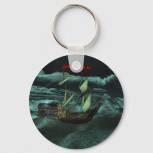 Een Sleutelhanger van Zee in de natuur en in de st