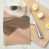 Een slimme hond. pasta theedoek (Quarter Fold)