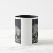 Een slingertijger (potlood op papier) mok (Midden)