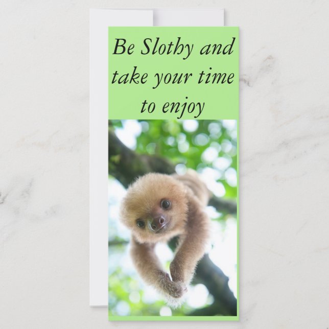 Een slotcard (Voorkant)