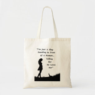 Een Slug in Liefde Tote Bag