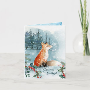 Een sluwe kerstkaart kaart