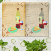 Een smaak van de Grafiek Theedoek (Gevouwen)