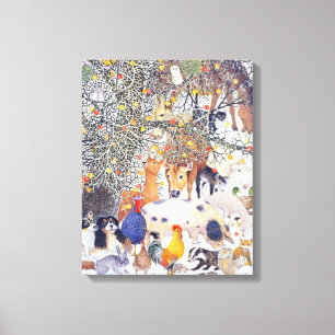 Een smaakje Treat Canvas Afdruk
