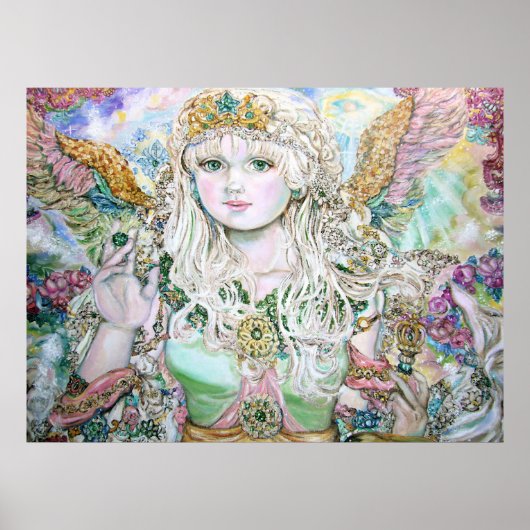 Een smaragdengel. poster (Voorkant)