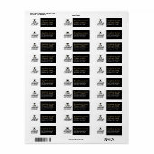 Een Smart Cookie Graduation Party-feest Etiket (Full Sheet)