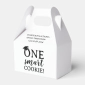 Een Smart Cookie Klasse van 2024 Afstuderen Bedankdoosjes (Voorkant Zijde)