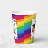 Eén Smart Cookie Party Cups Papieren Bekers (Rechts)