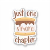 Eén S'more Hoofdstuk Sticker (Voorkant)