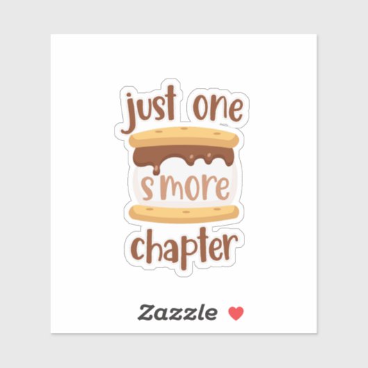 Eén S'more Hoofdstuk Sticker (Vel)
