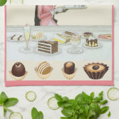 Een snack of een snack.  Funny Theedoek (Gevouwen)