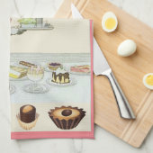 Een snack of een snack.  Funny Theedoek (Quarter Fold)