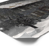 Een sneeuwdag poster (Hoek)