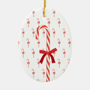 Een snoepriet keramisch ornament