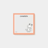 Een Snoopy Happy Dance | Jouw namen toevoegen Post-it® Notes (Voorkant)