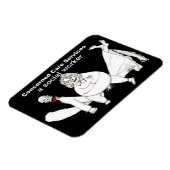 Een Social Worker koelkastmagneet Magneet (Linkerzijde)