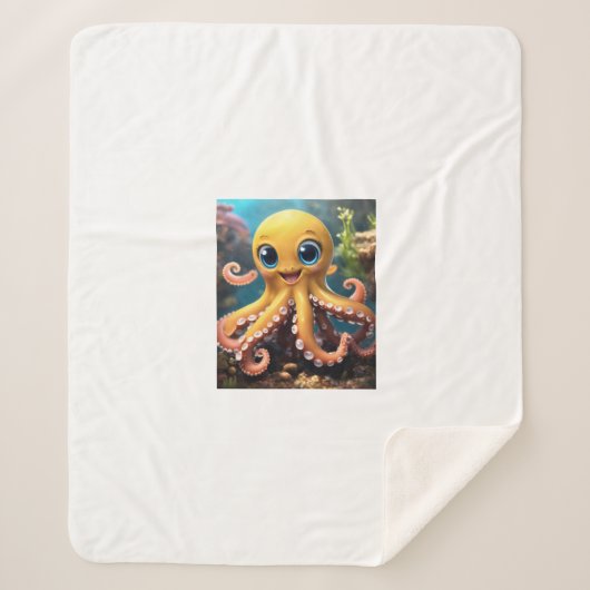 Een soepele fleece & Sherpa Dekens (Voorkant)