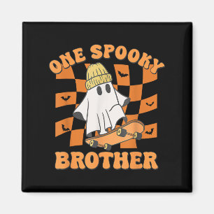 Een Soky Brother Verjaardag Halloween Skateboarden Magneet