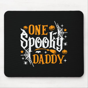 Een Soky Daddy Grappig Halloween Familie Matching Muismat