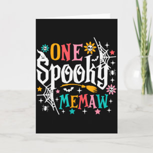 Een Soky Memaw-shirt, grappig Halloween Soky oma Kaart