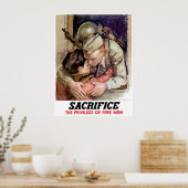 Een Soldaat Farewell Poster (Keuken)