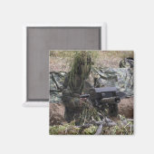 Een soldaat met MK-19 granaatwerper Magneet (Voorkant / Achterkant)