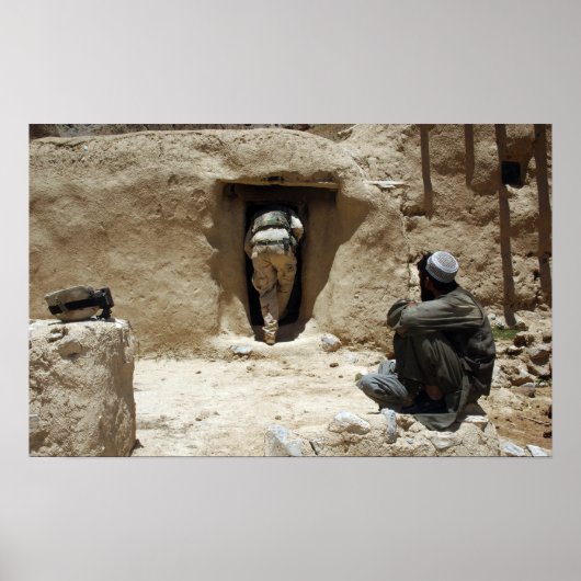 Een soldaat van de Nationale Garde Poster (Voorkant)