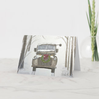 Een soldatenkerst · Vakantie Kaart