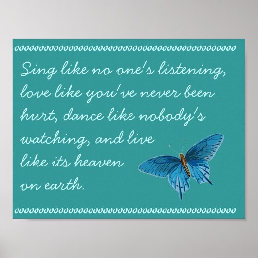 Een Song Poster (Voorkant)